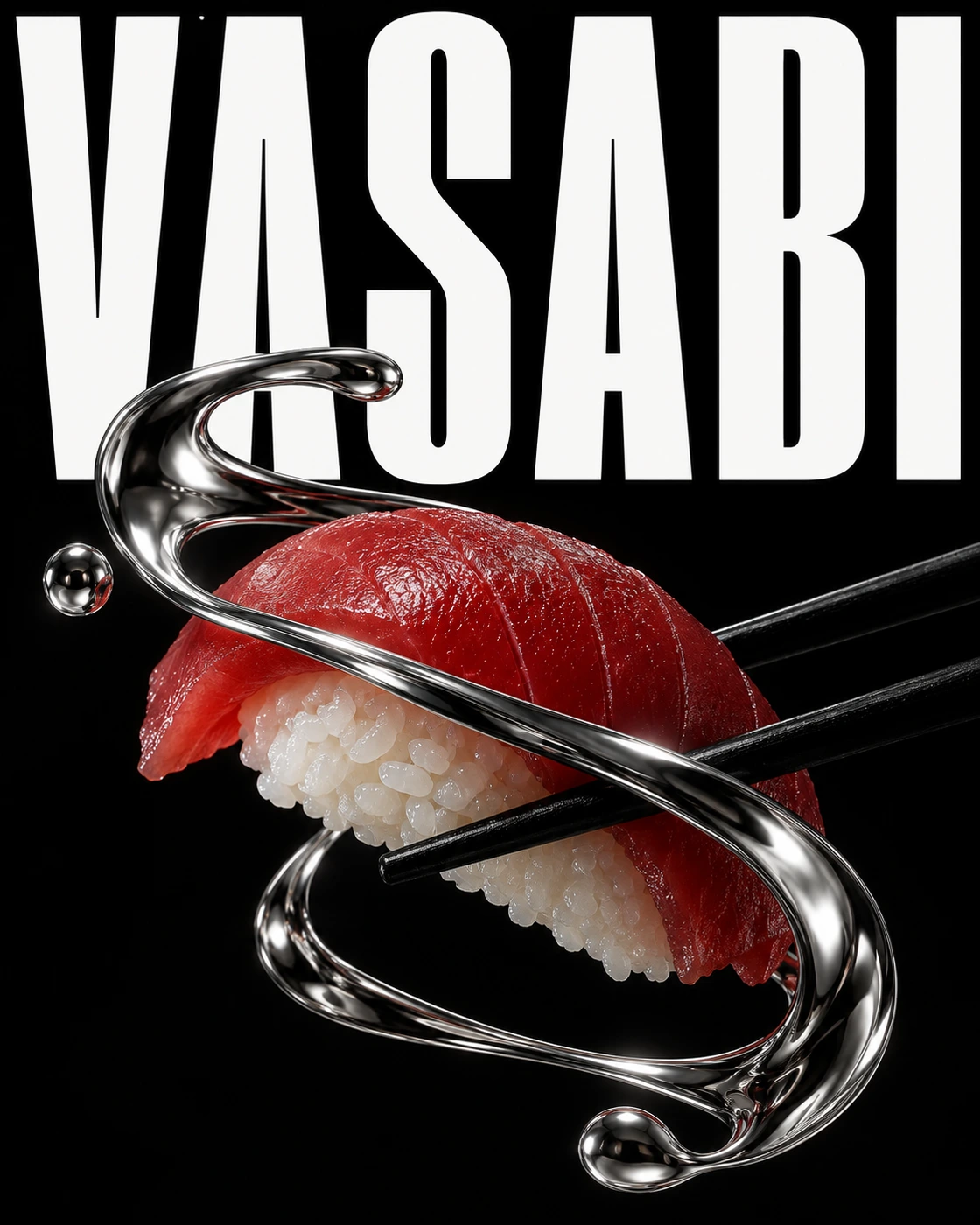 VASABI — Restaurant website: project poster